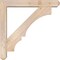 Ekena Millwork Balboa Craftsman Smooth Bracket w/ Offset Brace, Douglas Fir, 5 1/2"W x 32"D x 32"H BKT0604X32X32BOA04SDF - alternate 4